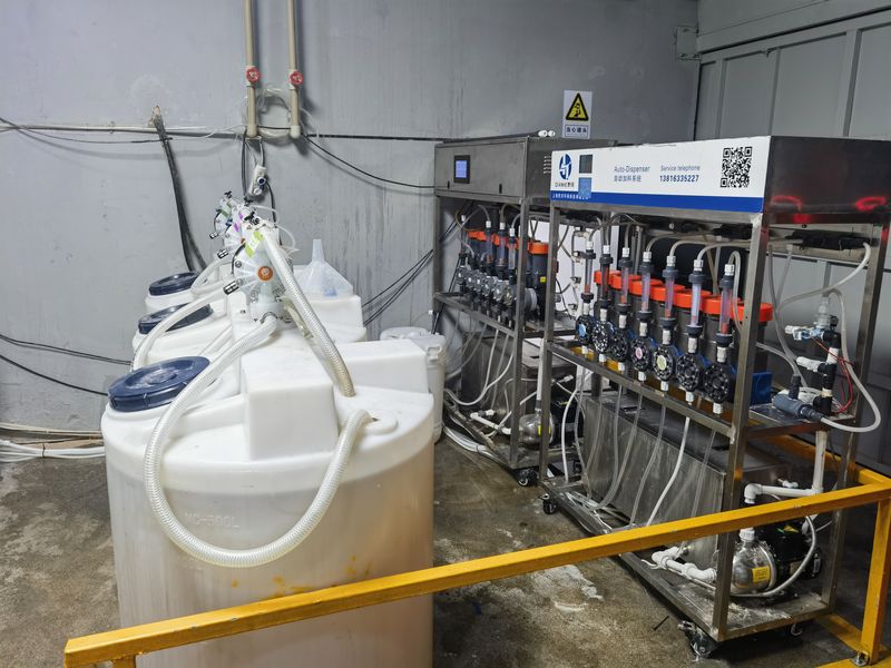 洗衣房分配器使用效果圖